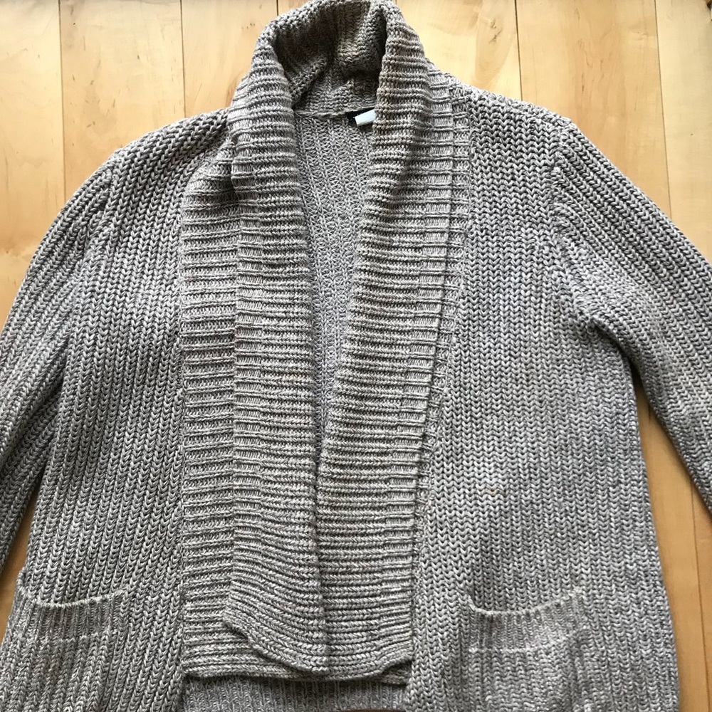 Super cozy J.Crew cardigan with shawl collar